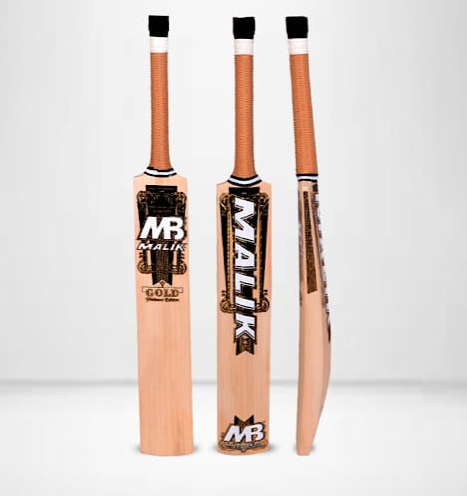 MB Malik Gold Platinum Cricket Bat